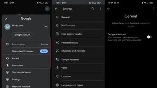 Google Assistant how to switch off