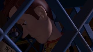 Woody reflects on what it means to be a toy on a rainy night in Sid's room in Toy Story