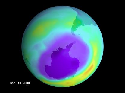 Hole in ozone layer