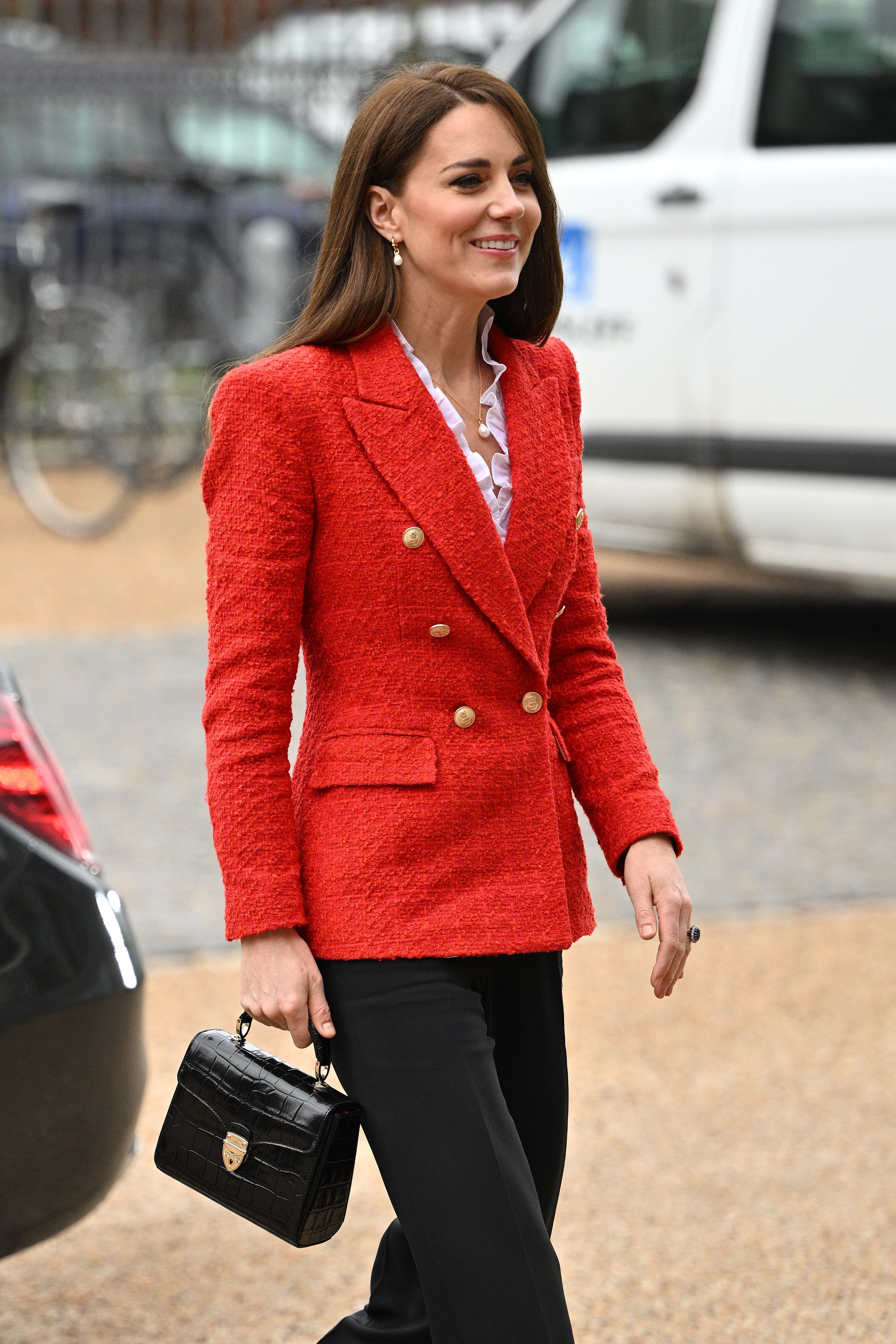 Princess Kate carries an Aspinal London Handbag