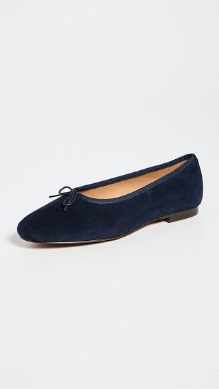 Madewell Francine Suede Ballet Flats