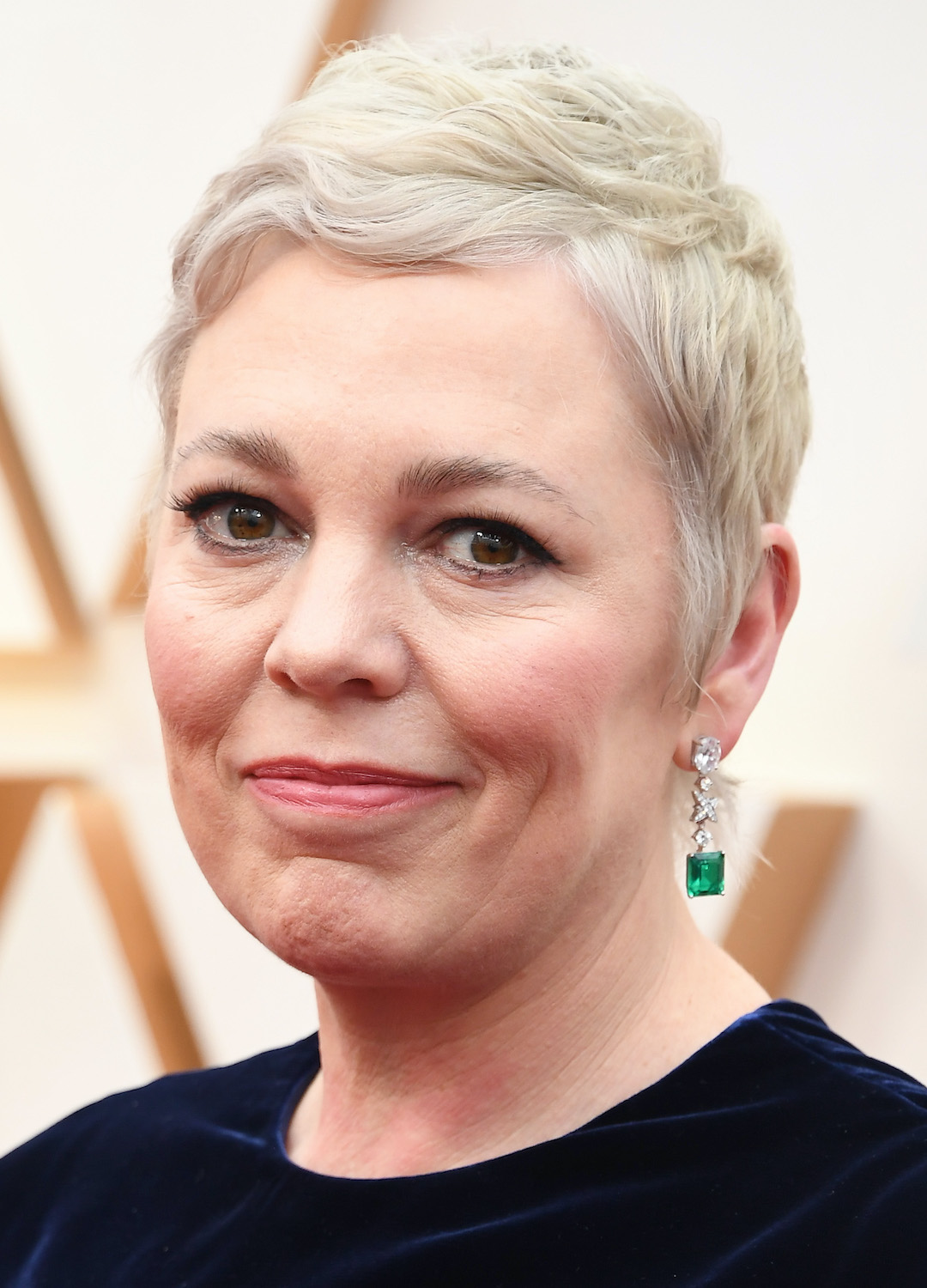 Olivia Colman arrives at the 92nd Annual Academy Awards at Hollywood and Highland on February 09, 2020 in Hollywood, California