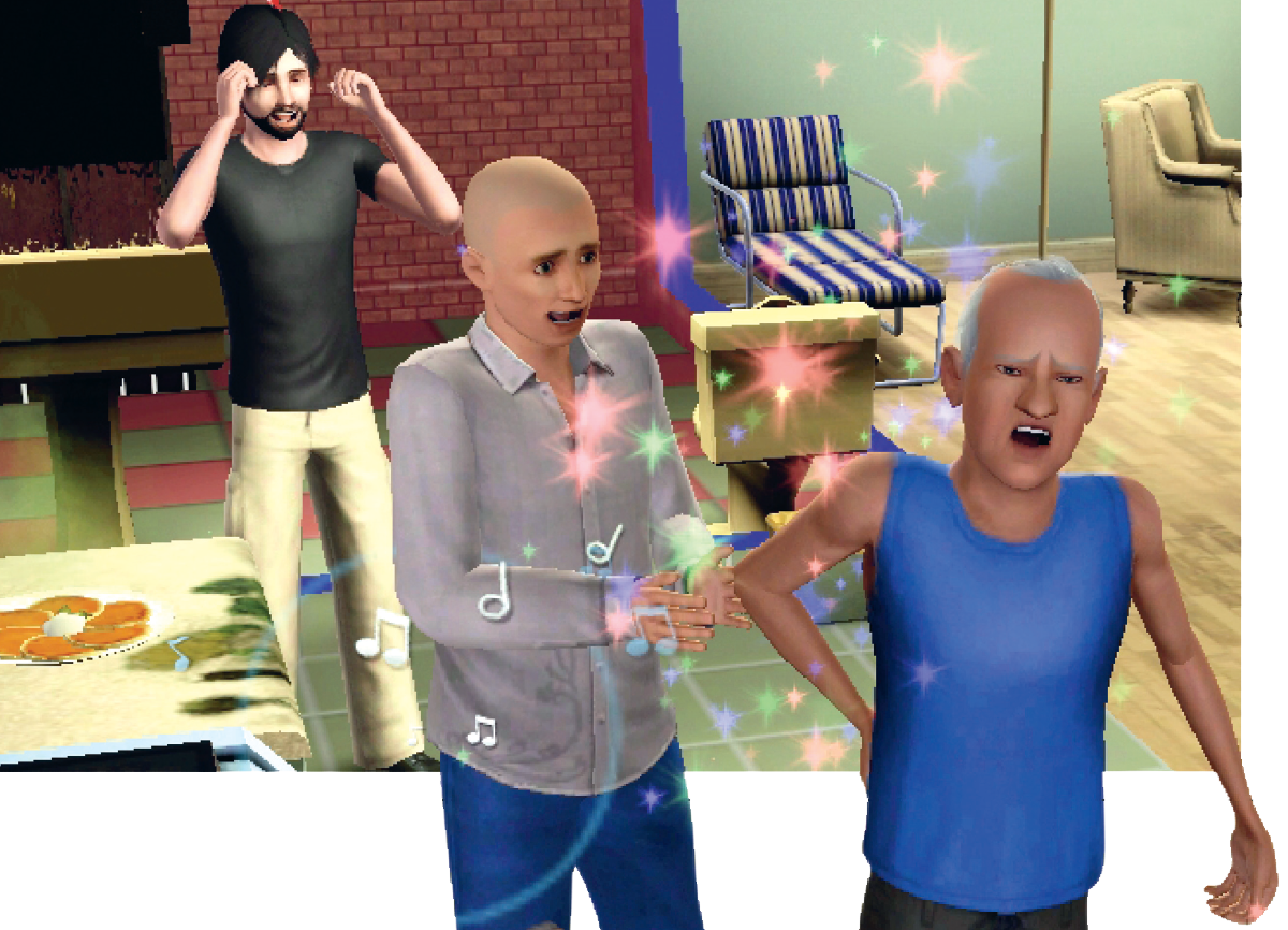 Sims 3 screenshots from PC Gamer's 2009 review