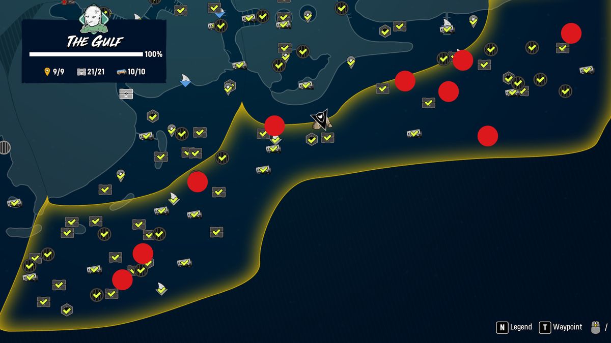 Maneater landmarks map How to get the complete shadow set evolution for your shark PC Gamer