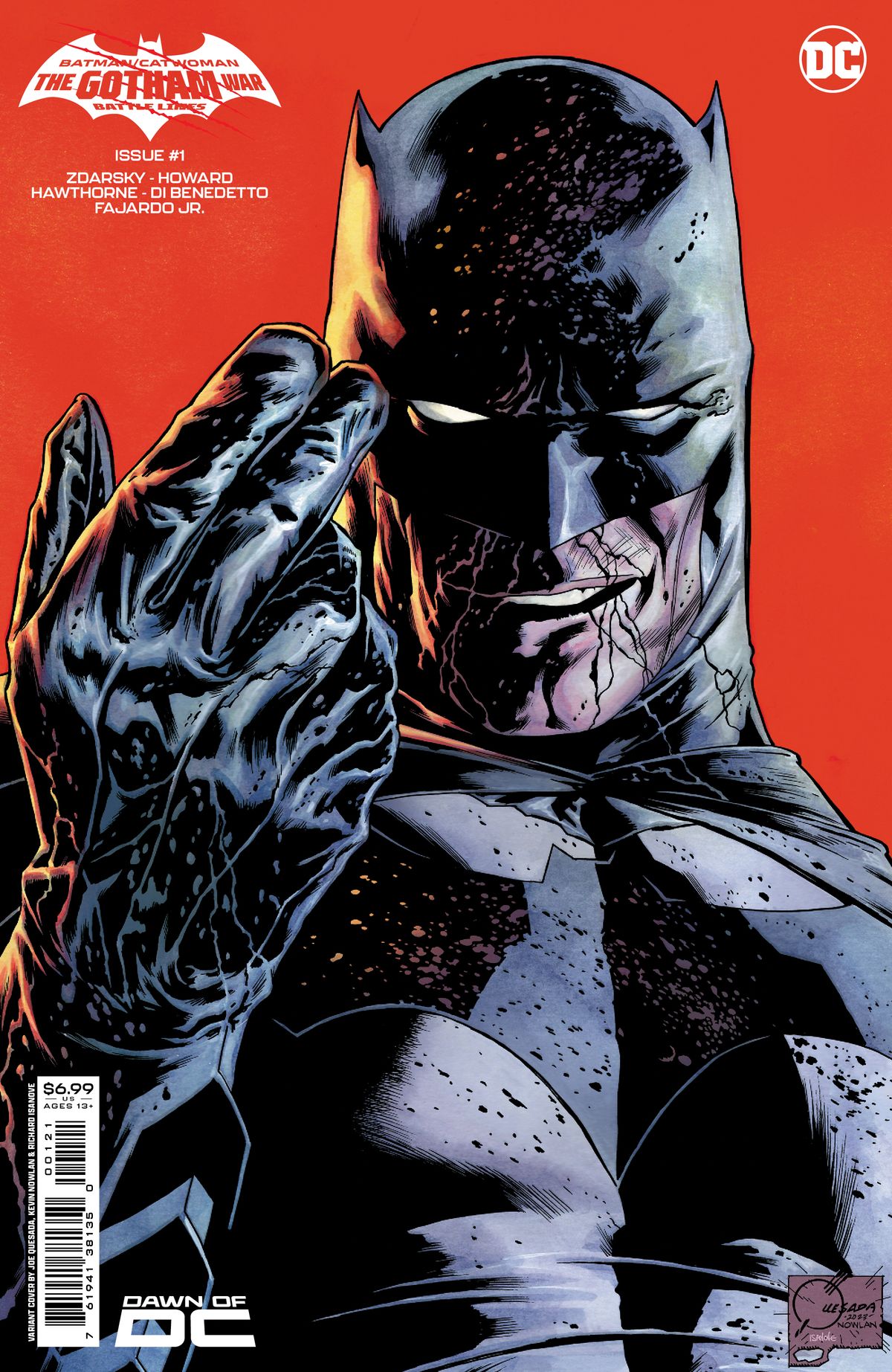 Covers for Batman/Catwoman: The Gotham War &ndash; Battle Lines #1