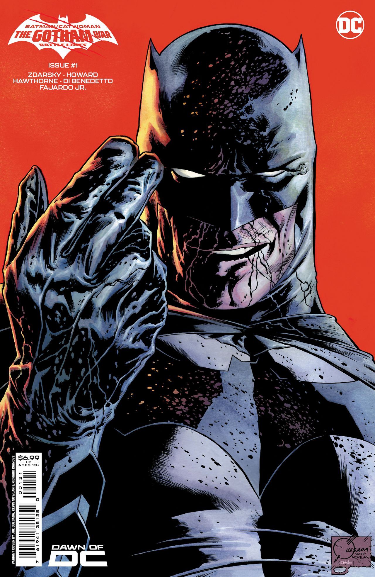 Covers for Batman/Catwoman: The Gotham War &ndash; Battle Lines #1