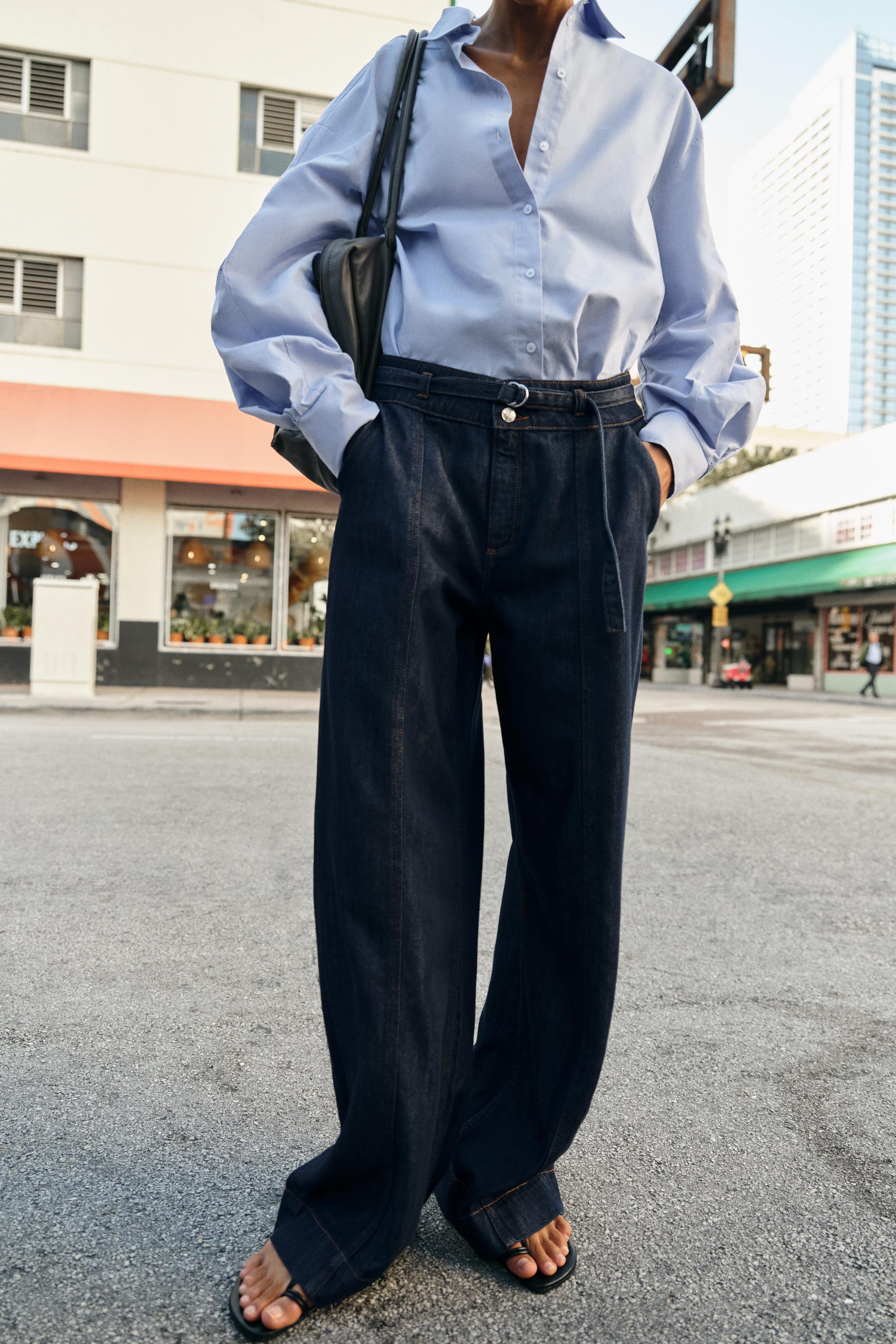 Z1975 High-Waist Bootcut Jeans With Belt