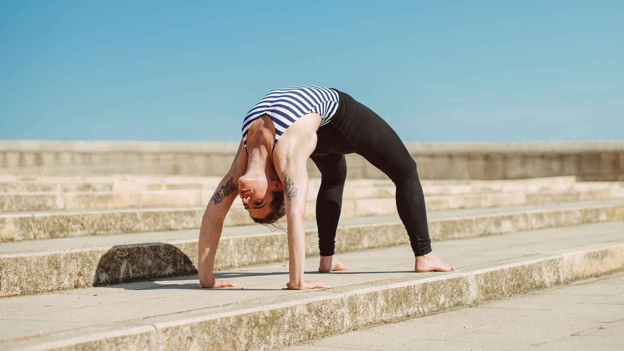 Bridge pose