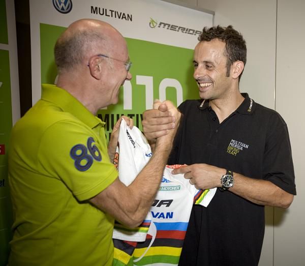 Congratulations are in order for Jose Antonio Hermida after he won the world championships.