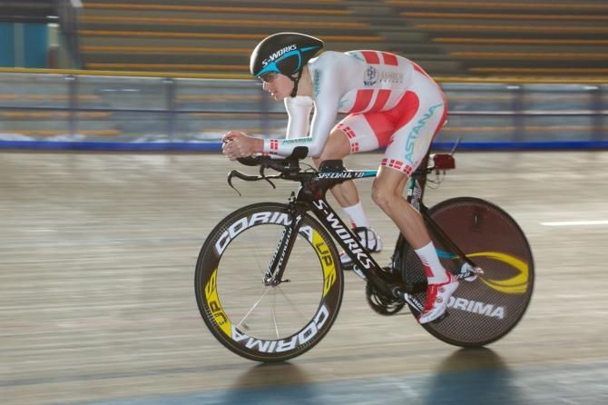 Fuglsang in one of his early positions