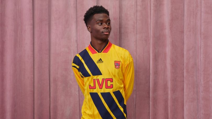 Arsenal adidas best sale away shirt