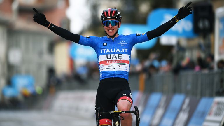Tadej Pogacar wins at Tirreno-Adriatico ahead of Milan-San Remo race