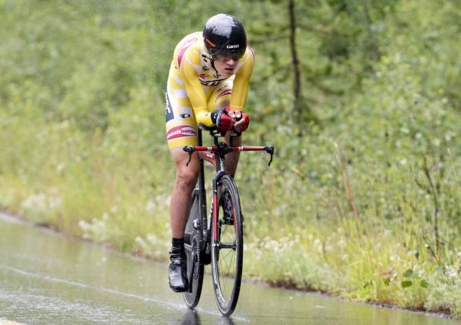 Tejay van Garderen (BMC) proved he was the strongest rider in the race during the time trial