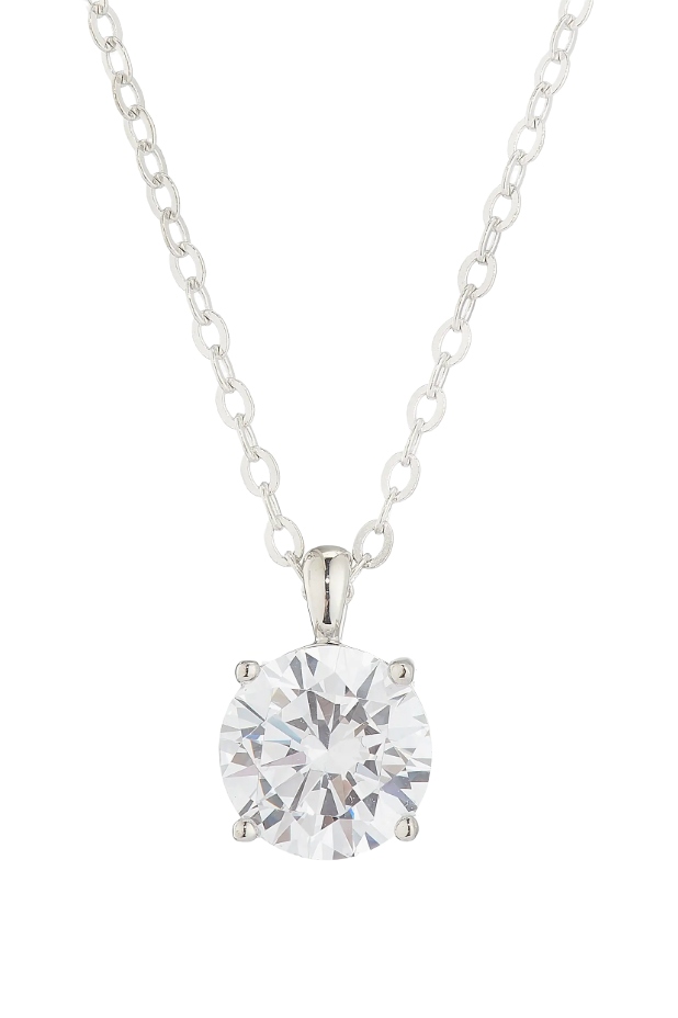 Silver Laura Necklace