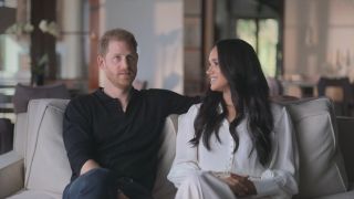 Prince Harry and Meghan Markle in Harry & Meghan
