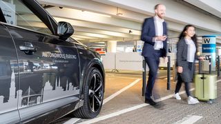 Volkswagen autonomous parking demo