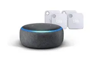 Tile Mate (2020) - 4 Pack + Echo Dot (3rd Gen)