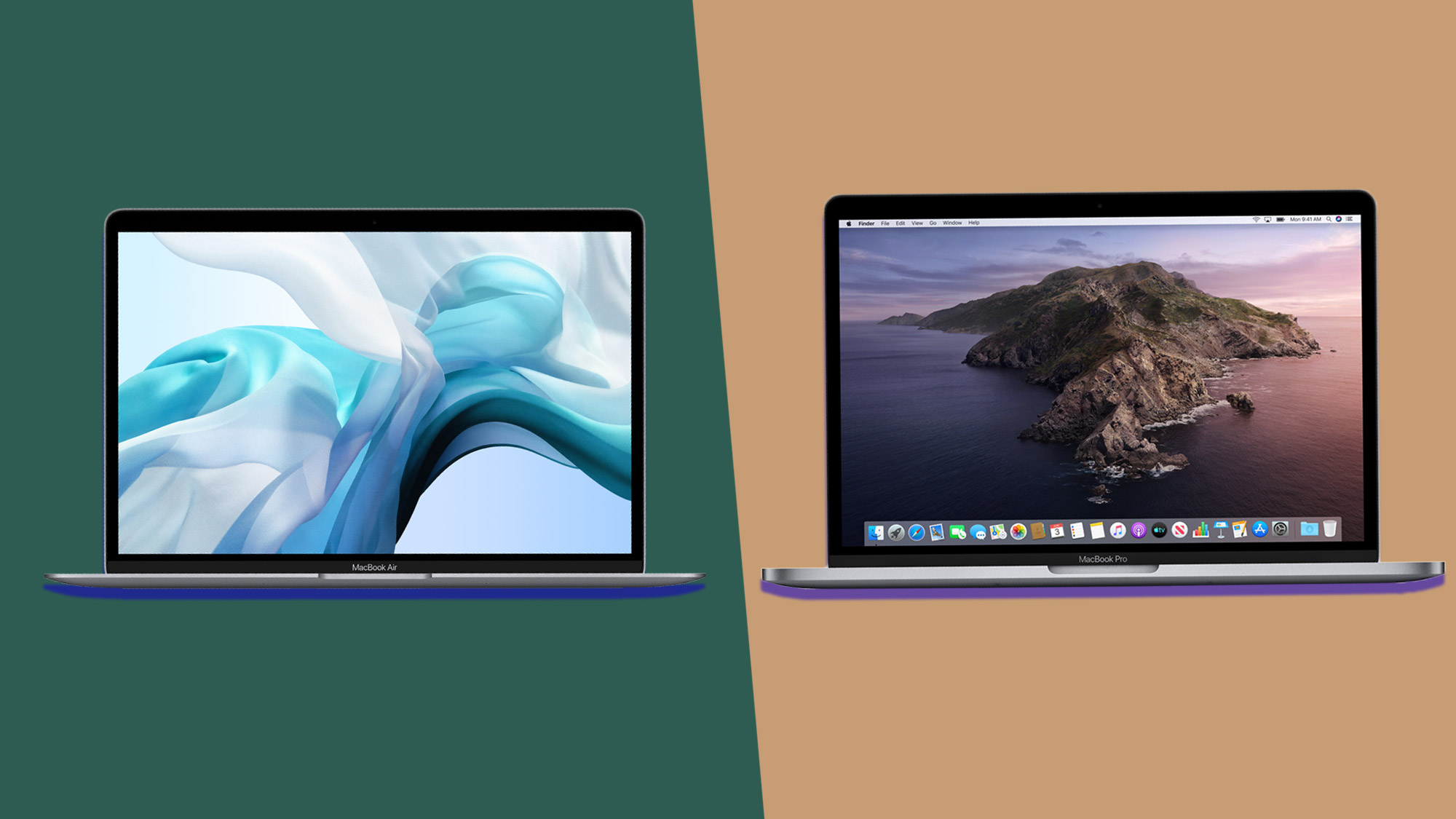 macbook air vs macbook pro 2018 compare