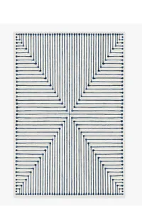 Jonathan Adler Inkdrop Slate Blue Rug 185 x 271 - Was £419 Now £314.25