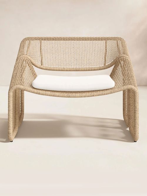 Aliza Wicker Outdoor Lounge Chair
