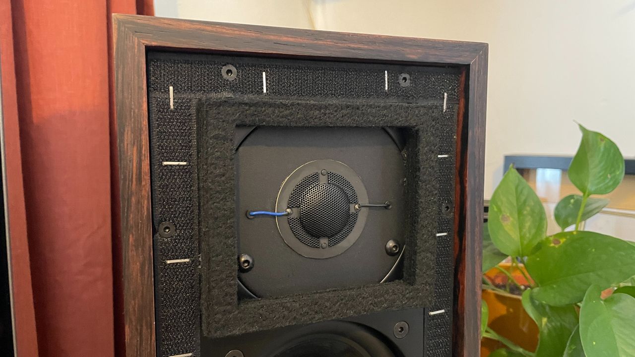 Musical Fidelity LS3/5A tweeter close up