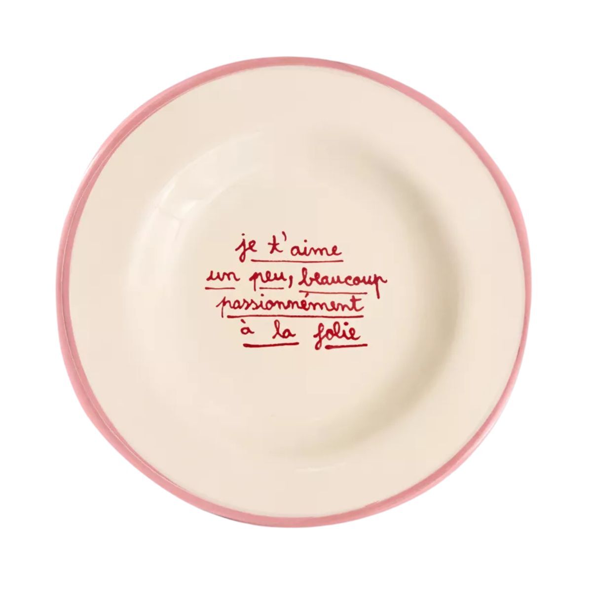 A La Folie Stoneware Dessert Plate 