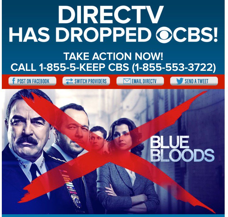 CBS, AT&T carriage dispute could see CBS stations dropped from DirecTV on  Friday