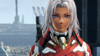 A close-up of party member Elma in Xenoblade Chronicles X: Definitive Edition