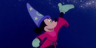 Mickey Mouse as the The Sorcerer's Apprentice in Fantasia 1940
