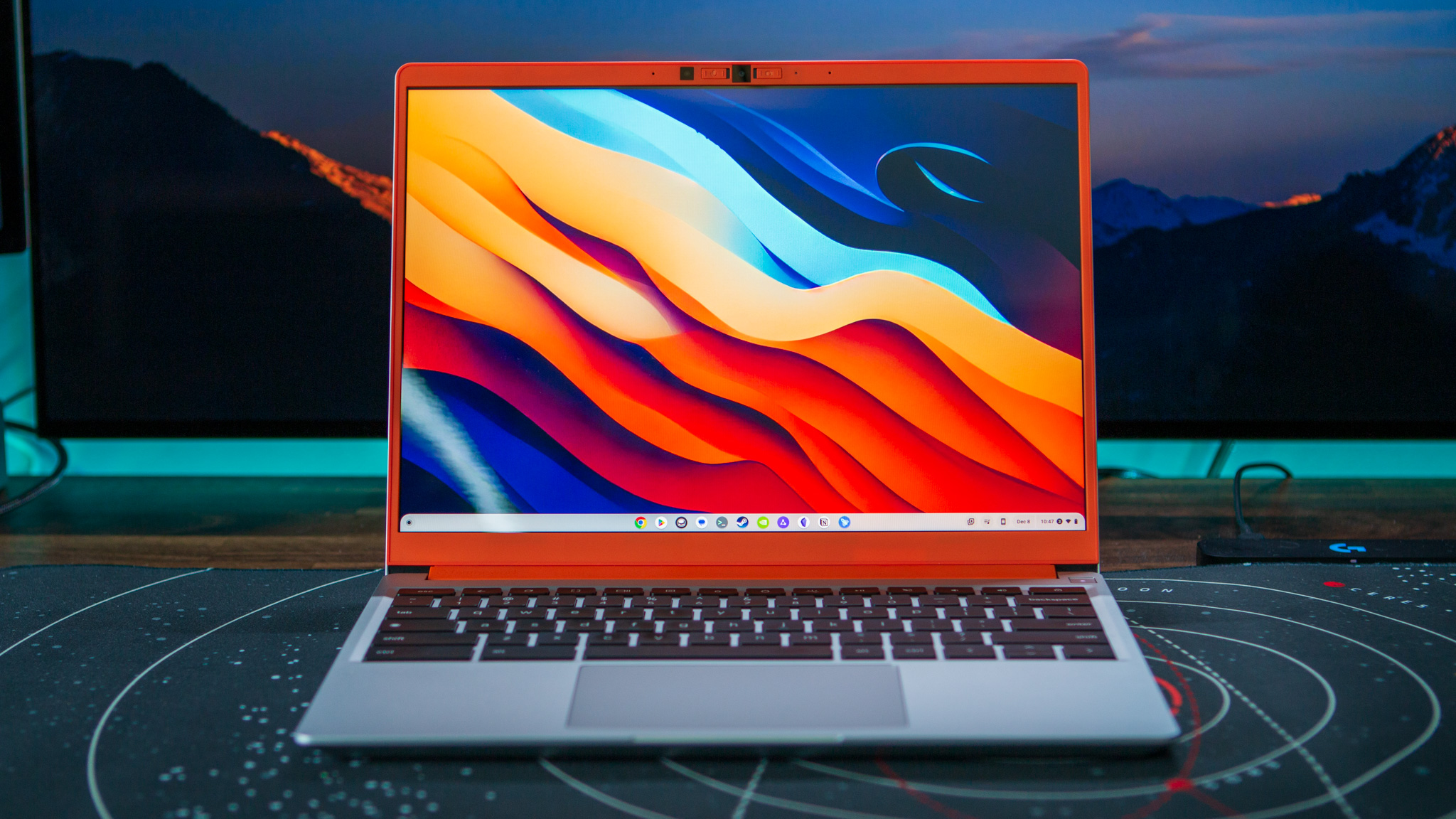Framework Laptop Chromebook Edition düz açık