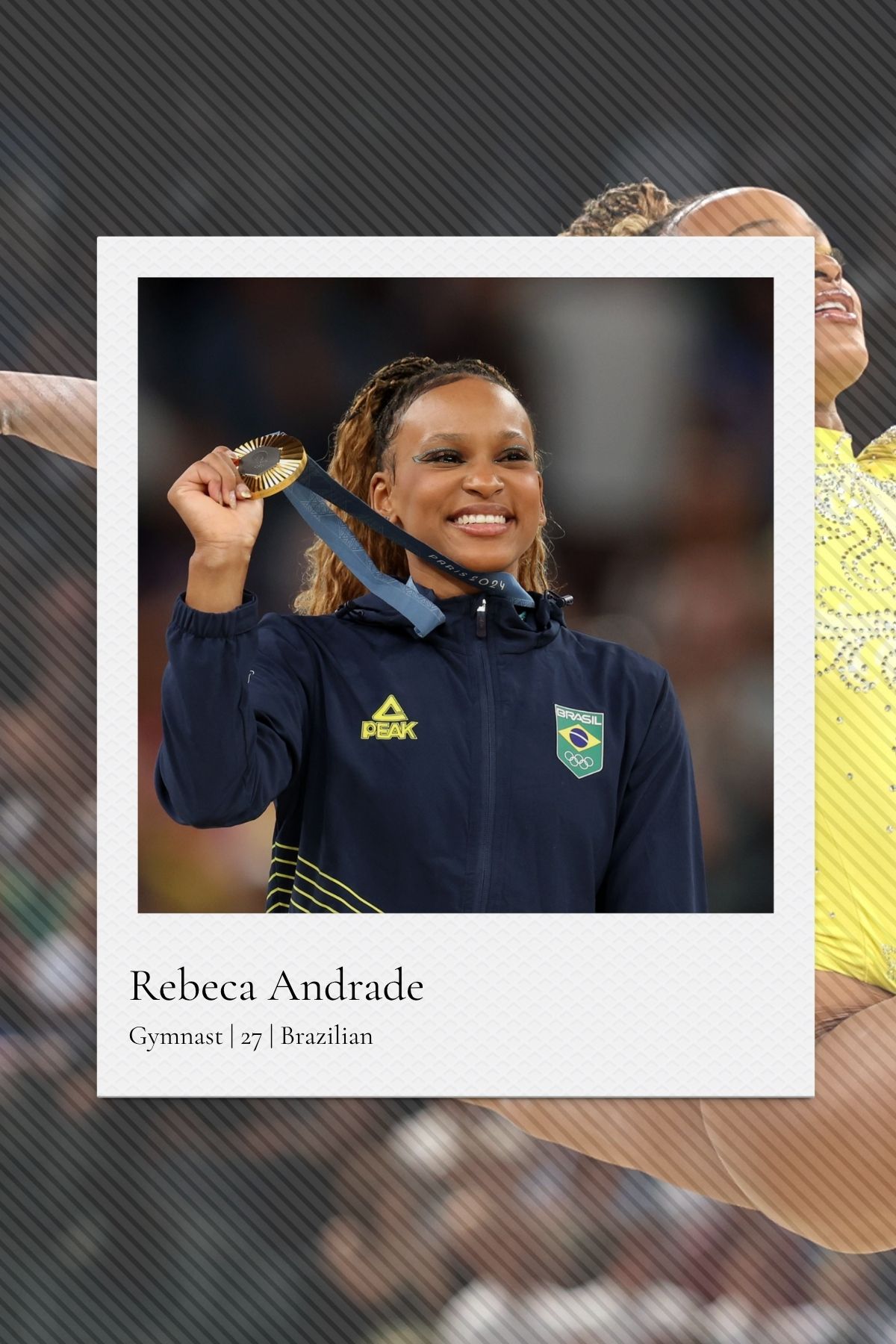 Gymnast Rebeca Andrade