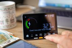 The Ofgem energy price cap symbolised by a smart meter