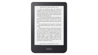 An image of the Kobo Clara 2E against a white background