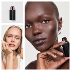 Models showing Westman Atelier's Face Trace Contour Stick