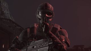 Helldivers 2 Redacted Regiment Warbond helldiver shhh-ing