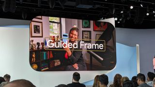 Guided Frame feature for Pixel 8 phones