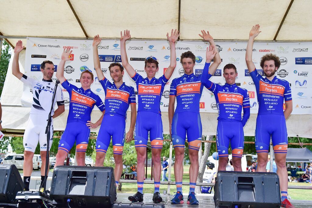 The 2015 NRS champions, Avanti Racing Team on the podium