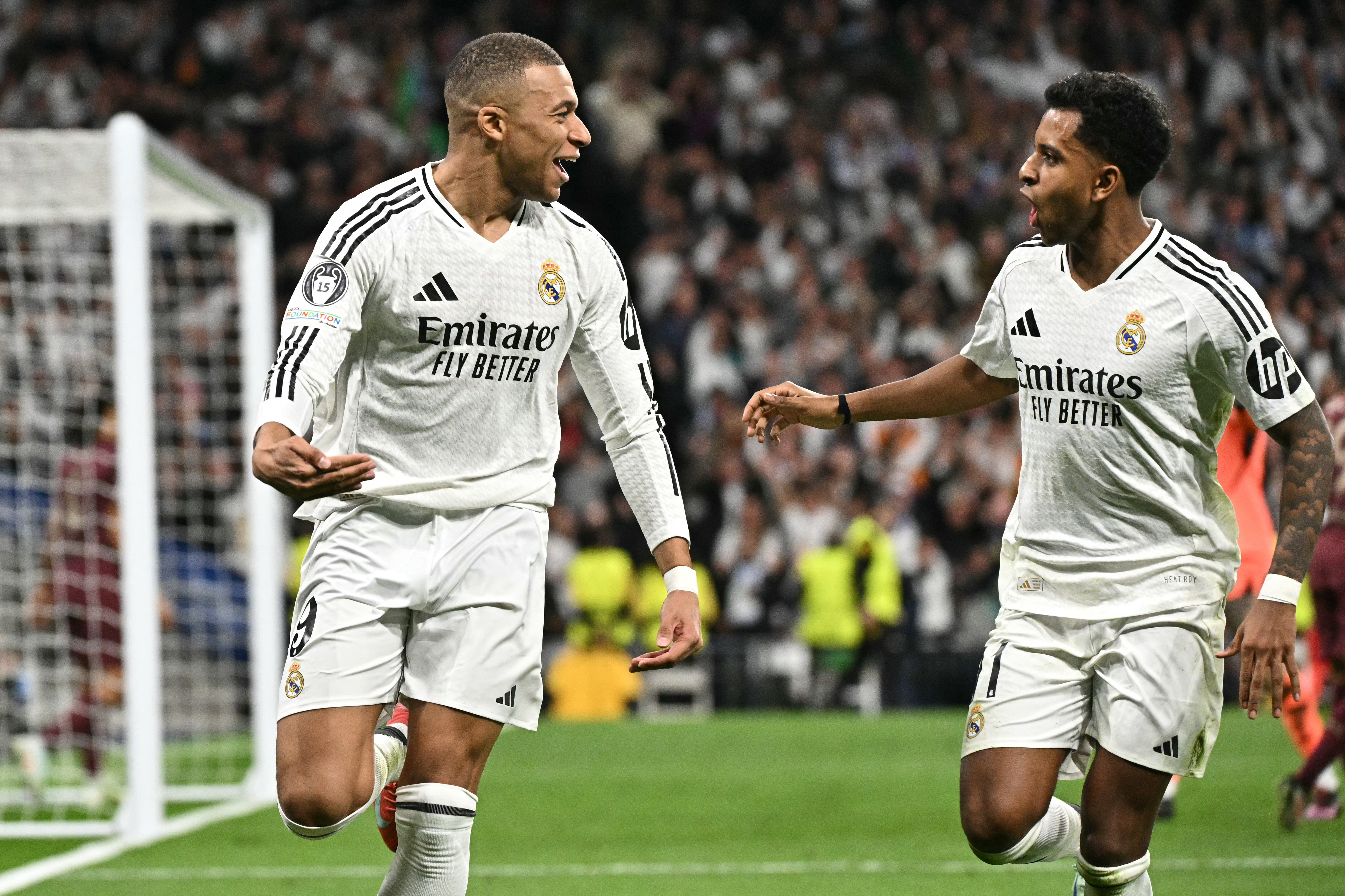 Kylian Mbappe and Rodrygo are said to have come to blows in Spain