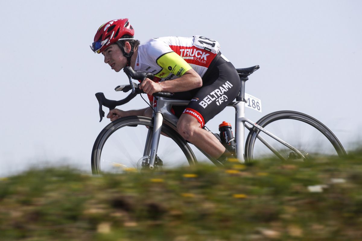 Settimana Internazionale Coppi e Bartali 2021 36th Edition 4th stage San Marino San Marino 1548 km 26032021 Davide De Pretto ITA Beltrami TSA Tre Colli photo Roberto BettiniBettiniPhoto2021