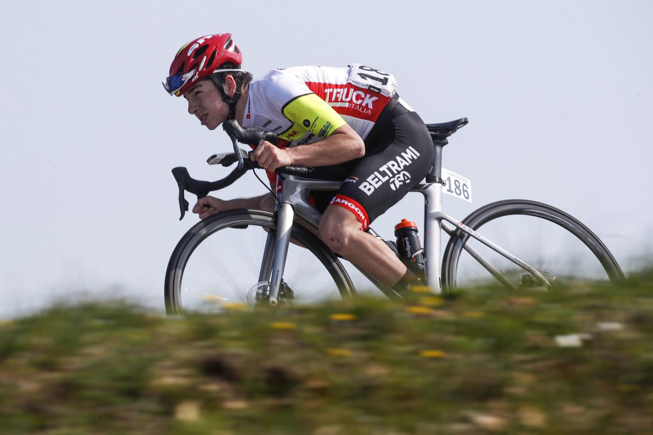 Settimana Internazionale Coppi e Bartali 2021 36th Edition 4th stage San Marino San Marino 1548 km 26032021 Davide De Pretto ITA Beltrami TSA Tre Colli photo Roberto BettiniBettiniPhoto2021