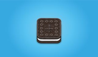 Vector art tutorials: Cartoon of Oreo cookie