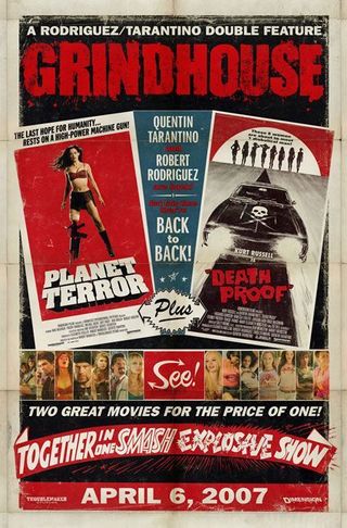 The final poster for Grindhouse.