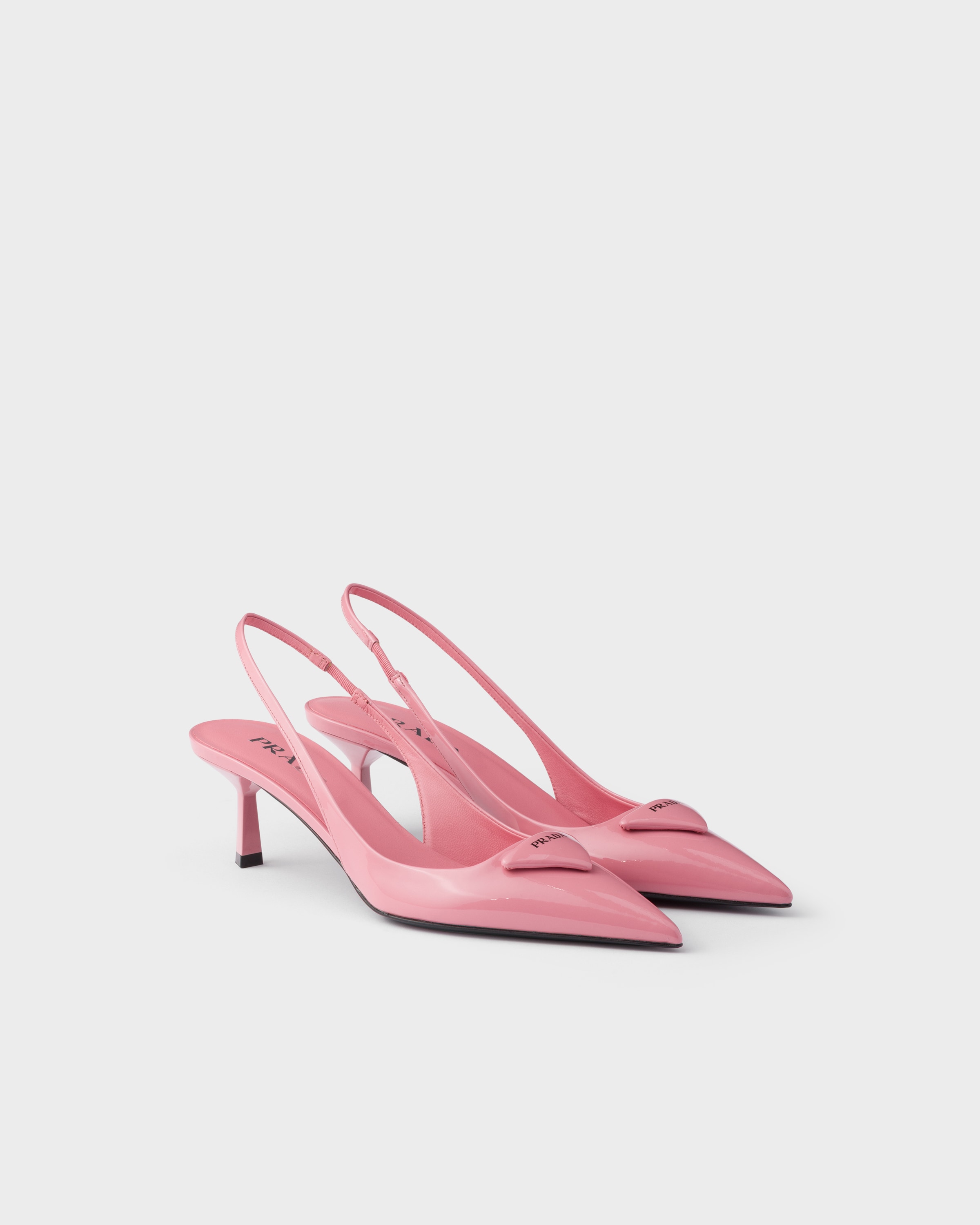 Patent Leather Slingback Pumps