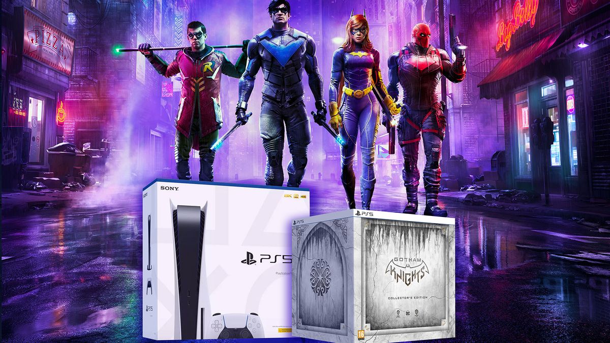 PS5 giveaway complete with the Collector&#039;s Edition of Gotham Knights