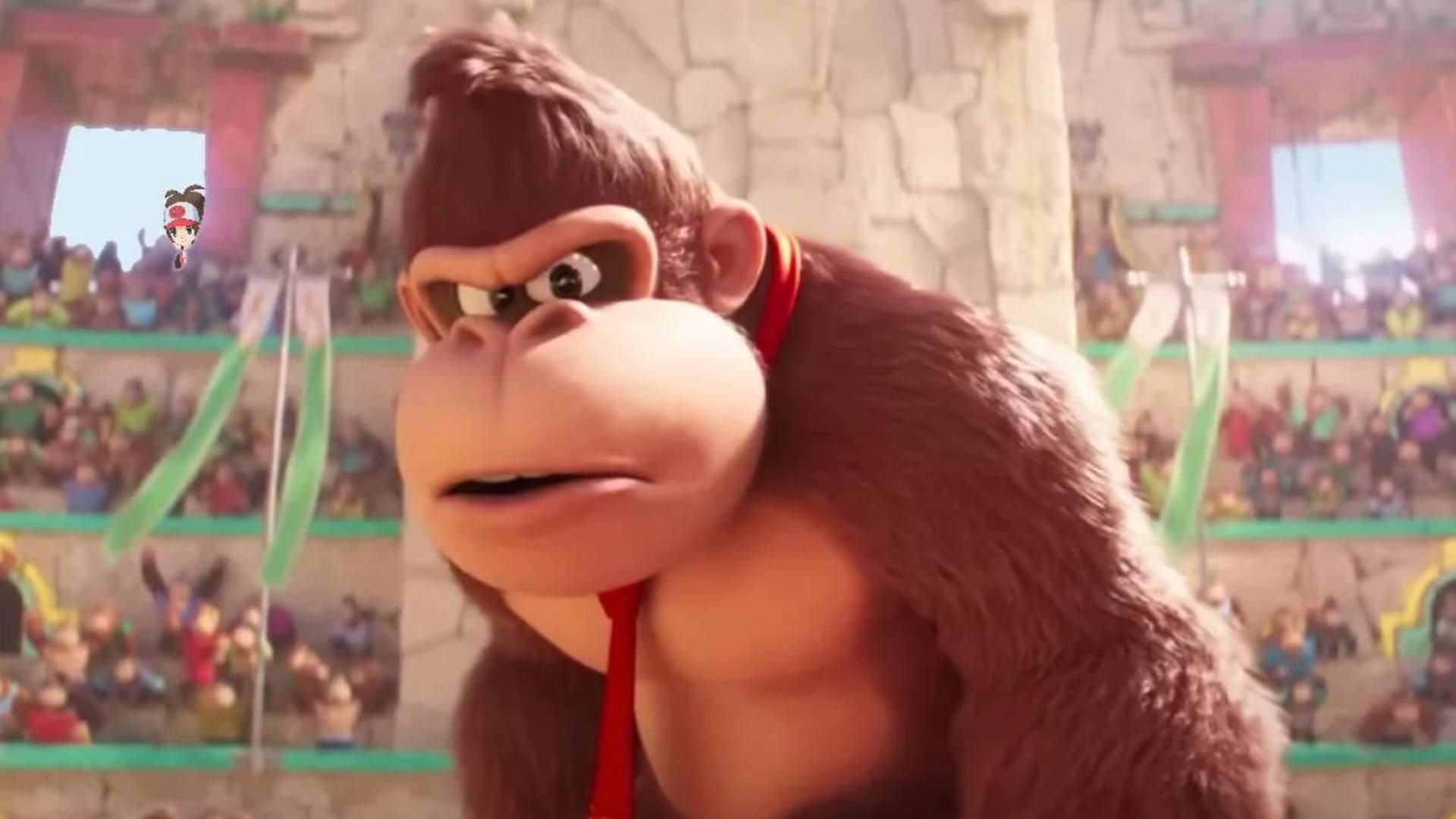Donkey Kong in The Super Mario Bros. Movie