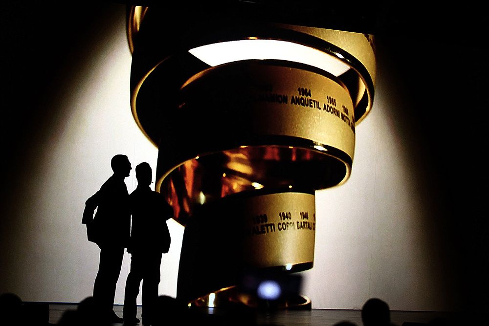 The Giro d'Italia trophy