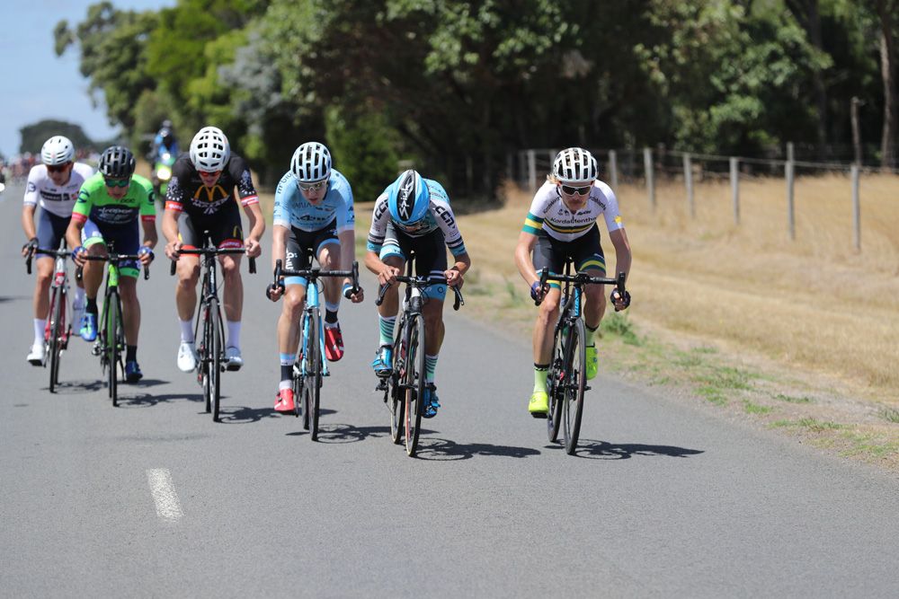The break of the day fought hard to stay clear