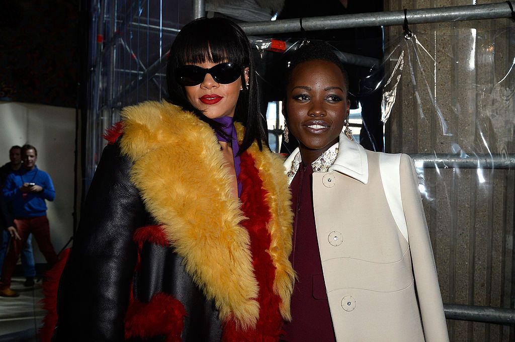 Rihanna and Lupita Nyong&amp;#039;o.