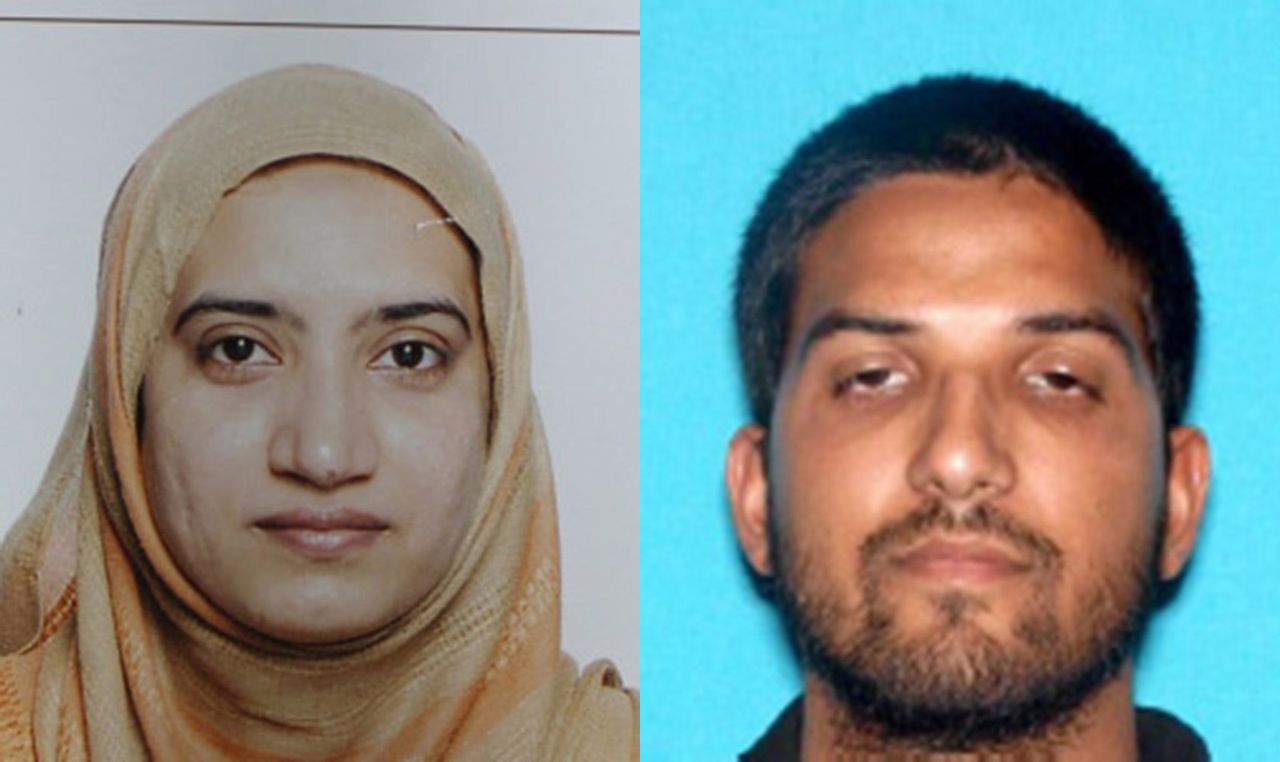 Tashfeen Malik and Syed Rizwan Farook