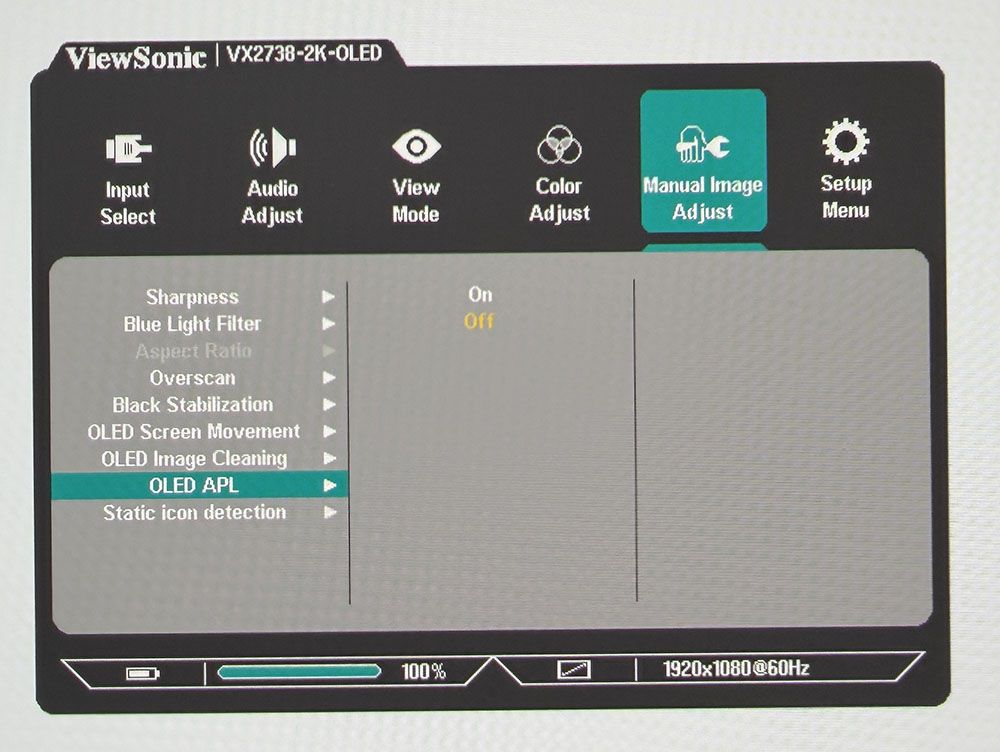ViewSonic VX2738-2K OLED